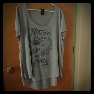 Grey Metal Girl T-Shirt